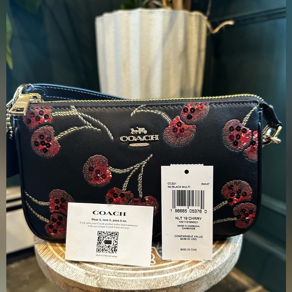 Coach Nolita 19 With Cherry Print